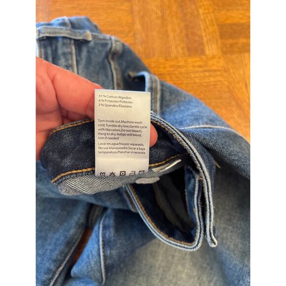 Risen wide leg jeans size 27 - Picture 6 of 7